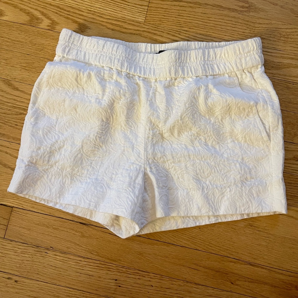 JCrew white shorts